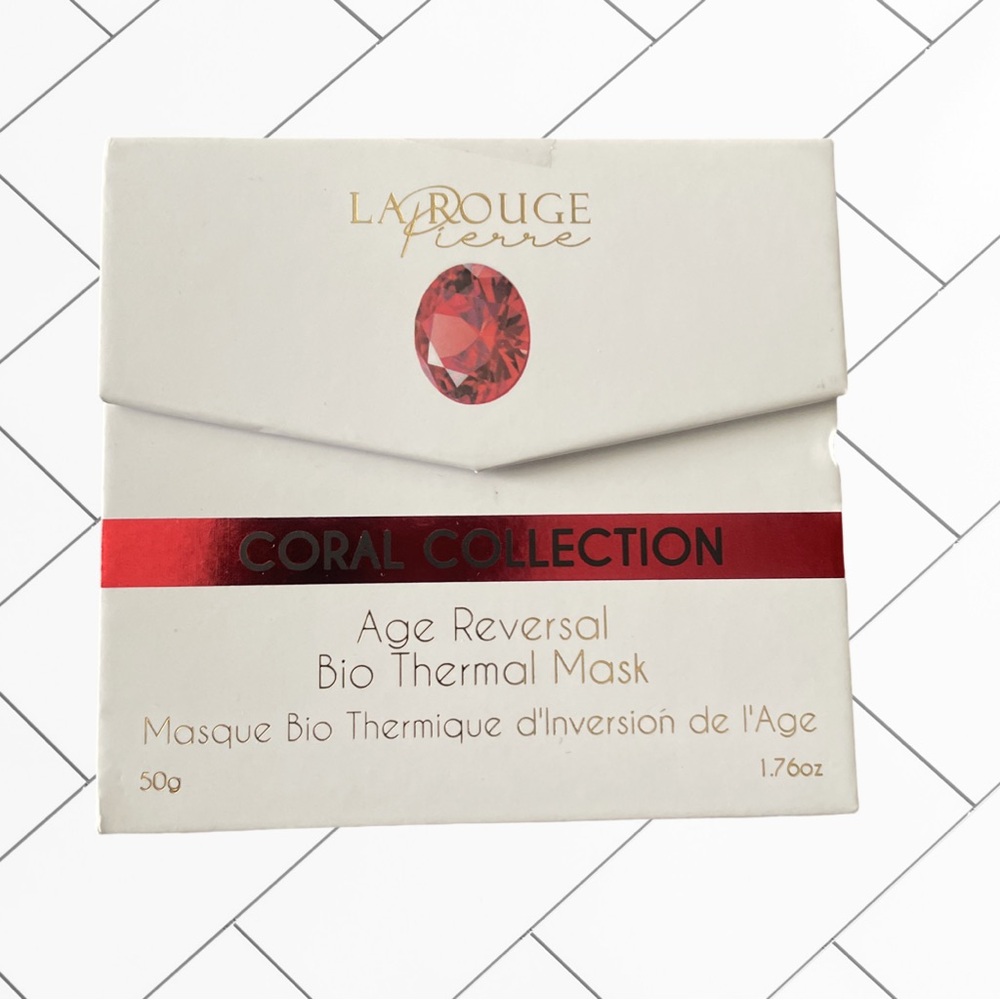 Coral Collection Age Reversal Bio Thermal Mask - White and Red